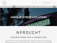 Tablet Screenshot of nordlicht-events.at